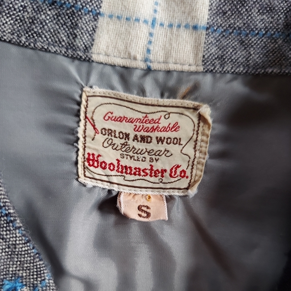 Vintage Woolmaster Co.  Orlon and Wool Plaid Button-Down - Picture 5 of 6